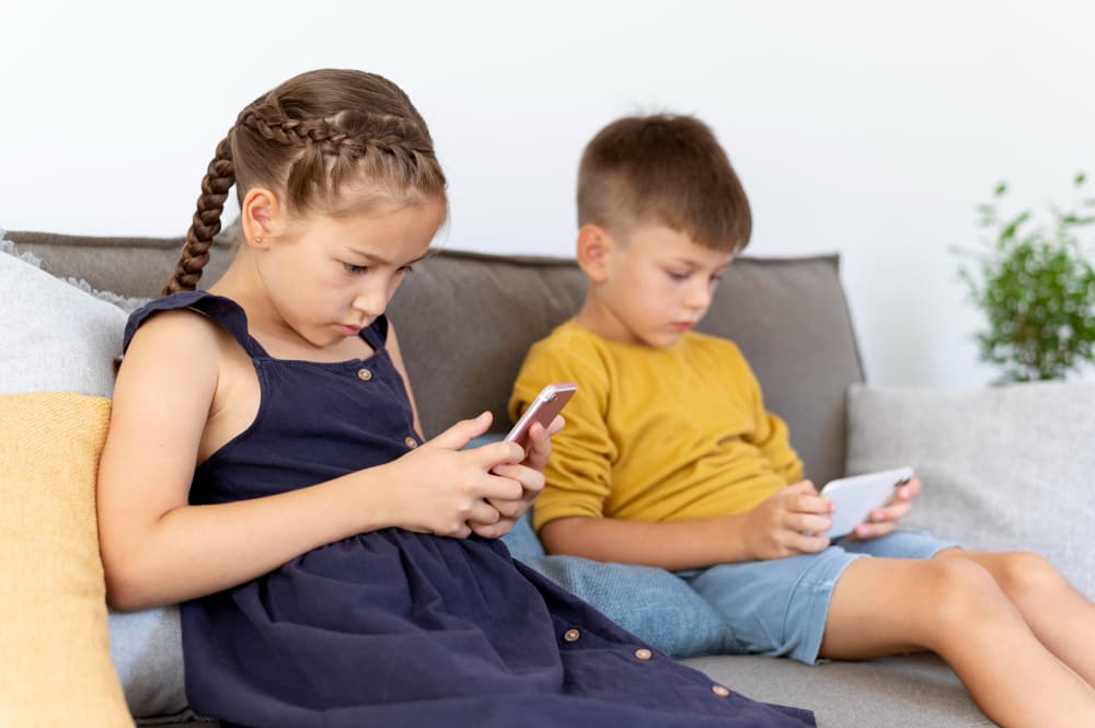 Enfant smartphone